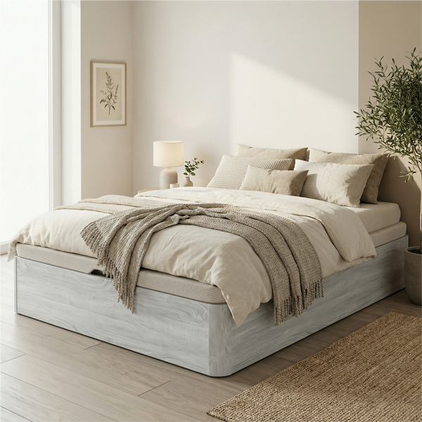 Pack Colchón Bibi 28cm + Canapé Abatible Reforzado