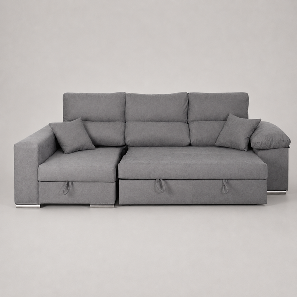 Sofá Chaiselongue Cama ROSALIA con Arcón 263cm