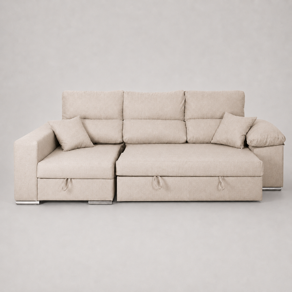 Sofá Chaiselongue Cama ROSALIA con Arcón 260cm