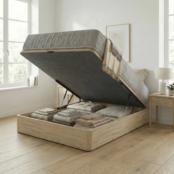 Pack Colchón Bibi 28cm + Canapé Abatible Reforzado