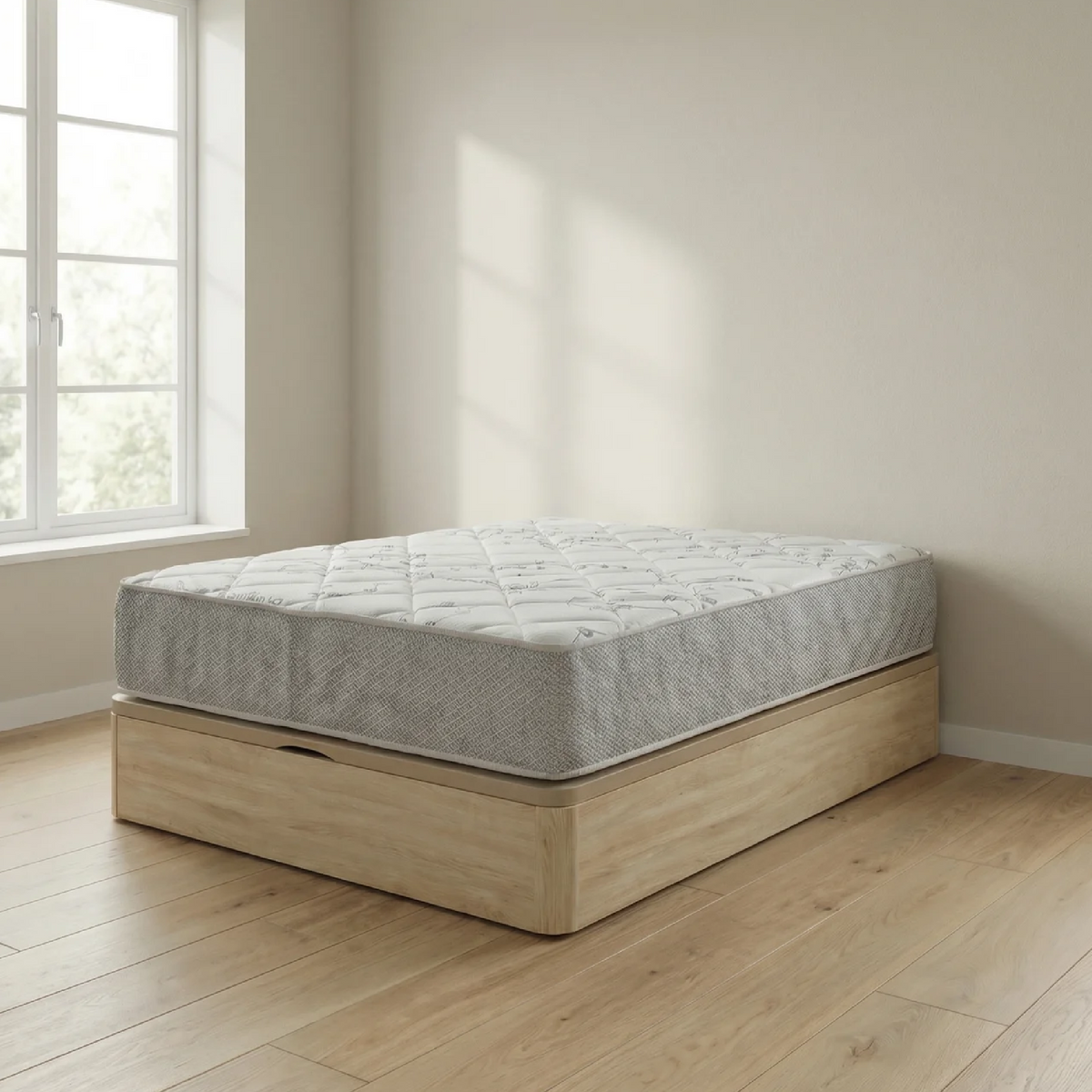 Pack Colchón Bibi 28cm + Canapé Abatible Reforzado