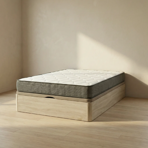 Pack Colchón Viscoelástico Essential Pro + Canapé Abatible Reforzado