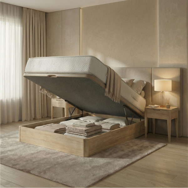 Pack Colchón Sofía 30cm + Canapé Abatible Reforzado