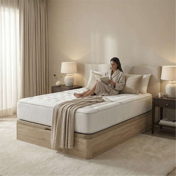 Pack Colchón Sofía 30cm + Canapé Abatible Reforzado