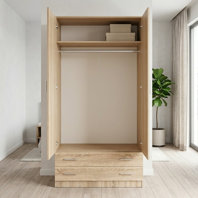 Armario de 2 Puertas