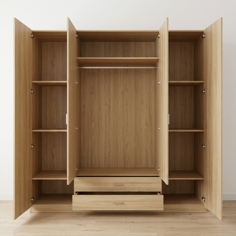 Armario de 4 Puertas